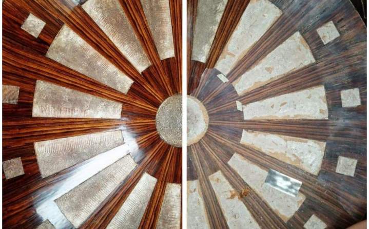 Avant/après restauration de meuble ancien Paris